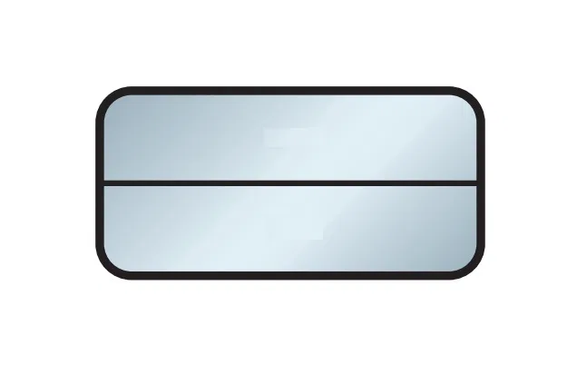 V000341593 – LIPPERT COMP Side Window, 3000 Series Single Vent Street Use Glass Adhesive Bonded Installation 18 Inch ...